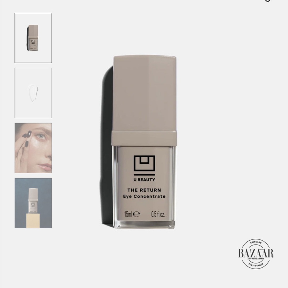 U Beauty The Return eye concentrate 15ml/0.5oz